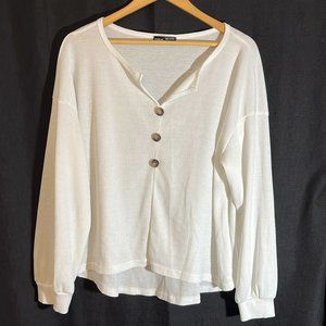 White long sleeve blouse